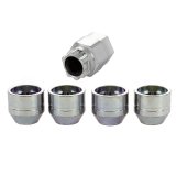 McGard Wheel Lock Nut Set - 4pk. (Under Hub Cap / Cone Seat) M12X1.75 / 19mm & 21mm Hex / .802in. L thumbnail 4