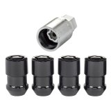 McGard Wheel Lock Nut Set - 4pk. (Cone Seat) M12X1.5 / 19mm & 21mm Dual Hex / 1.46in. Length - Black thumbnail 7