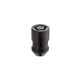 McGard Wheel Lock Nut Set - 4pk. (Cone Seat) 1/2-20 / 3/4 & 13/16 Dual Hex / 1.46in. Length - Black thumbnail 1