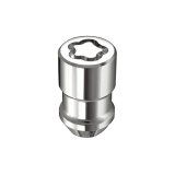 McGard Wheel Lock Nut Set - 4pk. (Cone Seat) 1/2-20 / 3/4 & 13/16 Dual Hex / 1.46in. Length - Chrome thumbnail 2