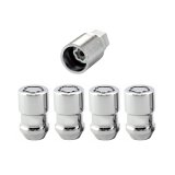 McGard Wheel Lock Nut Set - 4pk. (Cone Seat) 1/2-20 / 3/4 & 13/16 Dual Hex / 1.46in. Length - Chrome thumbnail 5