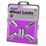 McGard Wheel Lock Nut Set - 4pk. (Cone Seat) 1/2-20 RH-LH / 13/16 Hex / 1.46in. Length - Chrome thumbnail 6