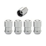 McGard Wheel Lock Nut Set - 4pk. (Cone Seat) 7/16-20 / 3/4 Hex / 1.46in. Length - Chrome thumbnail 4