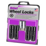McGard Wheel Lock Nut Set - 4pk. (Cone Seat Duplex) 9/16-18 / 7/8 Hex / 2.5in. Length - Black thumbnail 6