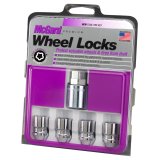 McGard Wheel Lock Nut Set - 4pk. (Cone Seat) M12X1.25 / 19mm & 21mm Dual Hex / 1.28in. L - Chrome thumbnail 5