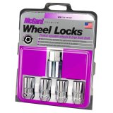 McGard Wheel Lock Nut Set - 4pk. (Cone Seat) 1/2-20 / 3/4 & 13/16 Dual Hex / 1.66in. Length - Chrome thumbnail 6