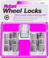 McGard Wheel Lock Nut Set - 4pk. (Cone Seat) M14X2.0 / 13/16 Hex / 2.25in. Length - Chrome thumbnail 7