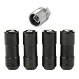 McGard Wheel Lock Nut Set - 4pk. (Cone Seat) M14X2.0 / 13/16 Hex / 2.25in. Length - Black thumbnail 5