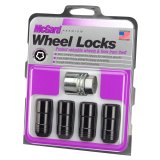 McGard Wheel Lock Nut Set - 4pk. (Cone Seat) M14X2.0 / 13/16 Hex / 2.25in. Length - Black thumbnail 6