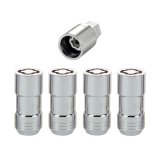 McGard Wheel Lock Nut Set - 4pk. (Cone Seat) M14X1.5 / 21mm & 22mm Dual Hex / 1.965in. L - Chrome thumbnail 1