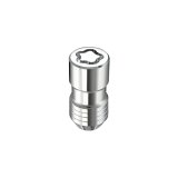 McGard Wheel Lock Nut Set - 4pk. (Cone Seat) M14X1.5 / 21mm & 22mm Dual Hex / 1.639in. L - Chrome thumbnail 3