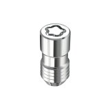 McGard Wheel Lock Nut Set - 5pk. (Cone Seat) M14X1.5 / 22mm Hex / 1.965in. Length - Chrome thumbnail 5