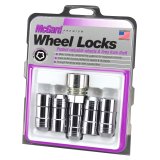 McGard Wheel Lock Nut Set - 5pk. (Cone Seat) M14X1.5 / 22mm Hex / 1.965in. Length - Chrome thumbnail 7