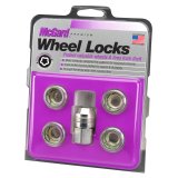 McGard Wheel Lock Nut Set - 5pk. (Under Hub Cap / Cone Seat) M14X.5 / 22mm Hex / .893in. L. - Silver thumbnail 8
