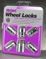 McGard Wheel Lock Nut Set - 5pk. (Cone Seat) M12X1.5 / 3/4 Hex / 1.46in. Length - Chrome thumbnail 3