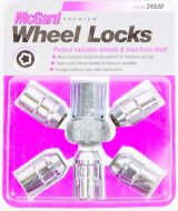 McGard Wheel Lock Nut Set - 5pk. (Cone Seat) 1/2-20 / 3/4 &13/16 Dual Hex / 1.46in. Length - Chrome thumbnail 7