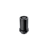 McGard Wheel Lock Nut Set - 4pk. (Tuner / Cone Seat) M14X1.5 / 22mm Hex / 1.648in. Length - Black thumbnail 2