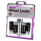 McGard Wheel Lock Nut Set - 4pk. (Tuner / Cone Seat) M14X1.5 / 22mm Hex / 1.648in. Length - Black thumbnail 5