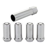 McGard Wheel Lock Nut Set - 4pk. (Tuner / Cone Seat) 1/2-20 / 13/16 Hex / 1.60in. Length - Chrome thumbnail 3