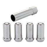 McGard Wheel Lock Nut Set - 4pk. (Tuner / Cone Seat) 1/2-20 / 13/16 Hex / 1.60in. Length - Chrome thumbnail 8