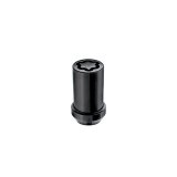McGard Wheel Lock Nut Set - 4pk. (Tuner / Cone Seat) 1/2-20 / 13/16 Hex / 1.60in. Length - Black thumbnail 5