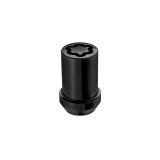 McGard Wheel Lock Nut Set - 4pk. (Tuner / Cone Seat) M12X1.5 / 13/16 Hex / 1.24in. Length - Black thumbnail 4