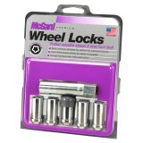 McGard Wheel Lock Nut Set - 5pk. (Tuner / Cone Seat) 1/2-20 / 13/16 Hex / 1.60in. L. - Chrome thumbnail 3