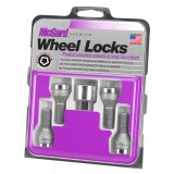 McGard Wheel Lock Bolt Set - 4pk. (Cone Seat) M14X1.5 / 19mm Hex / 31.0mm Shank Length - Chrome thumbnail 6