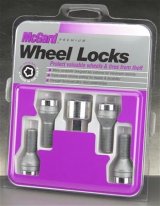 McGard Wheel Lock Bolt Set - 4pk. (Cone Seat) M12X1.75 / 19mm Hex / 28.9mm Shank Length - Chrome thumbnail 2