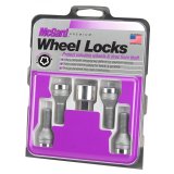 McGard Wheel Lock Bolt Set - 4pk. (Cone Seat) M14X1.5 / 17mm Hex / 31.0mm Shank Length - Chrome thumbnail 8