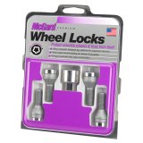 McGard Wheel Lock Bolt Set - 4pk. (Cone Seat) M12X1.25 / 17mm Hex / 22.0mm Shank Length - Chrome thumbnail 6