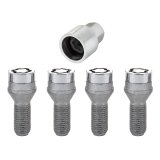 McGard Wheel Lock Bolt Set - 4pk. (Cone Seat) M14X1.25 / 17mm Hex / 27.3mm Shank Length - Chrome thumbnail 6