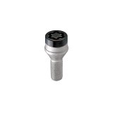 McGard Wheel Lock Bolt Set - 4pk. (Cone Seat) M12X1.25 / 17mm Hex / 22.0mm Shank Length - Black thumbnail 5