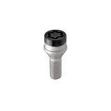 McGard Wheel Lock Bolt Set - 4pk. (Cone Seat) M14X1.25 / 17mm Hex / 27.3mm Shank Length - Black thumbnail 1