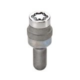 McGard Wheel Lock Bolt Set - 4pk. (Radius Seat) M14X1.5 / 17mm Hex / 28.2mm Shank Length - Chrome thumbnail 3