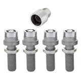 McGard Wheel Lock Bolt Set - 4pk. (Radius Seat) M14X1.5 / 19mm Hex / 35.4mm Shank Length - Chrome thumbnail 6