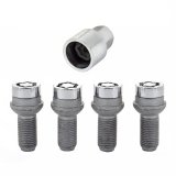McGard Wheel Lock Bolt Set - 4pk. (Radius Seat) M14X1.5 / 17mm Hex / 27.0mm Shank Length - Chrome thumbnail 3