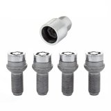 McGard Wheel Lock Bolt Set - 4pk. (Radius Seat) M14X1.5 / 17mm Hex / 27.0mm Shank Length - Chrome thumbnail 6