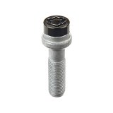 McGard Wheel Lock Bolt Set - 4pk. (Radius Seat) M14X1.5 / 17mm Hex / 45.0mm Shank Length - Black thumbnail 4