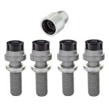 McGard Wheel Lock Bolt Set - 4pk. (Radius Seat) M14X1.5 / 19mm Hex / 35.4mm Shank Length - Black thumbnail 8