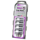 McGard Hex Lug Nut (Long Shank - .946in.) 7/16-20 / 13/16 Hex / 1.85in. Length (4-Pack) - Chrome thumbnail 4
