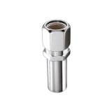 McGard Hex Lug Nut (Drag Racing X-Long Shank) 7/16-20 / 13/16 Hex / 2.475in. Length (4-Pk) - Chrome thumbnail 5