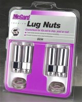 McGard Hex Lug Nut (X-Long Shank) M12X1.5 CTR Washer / 13/16 Hex / 2.27in. Length (4-Pack) - Chrome thumbnail 2