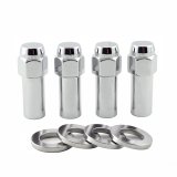McGard Hex Lug Nut (X-Long Shank) M12X1.5 CTR Washer / 13/16 Hex / 2.27in. Length (4-Pack) - Chrome thumbnail 8