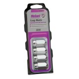 McGard Hex Lug Nut (Cone Seat) 1/2-20 / 13/16 Hex / 1.5in. Length (4-Pack) - Chrome thumbnail 3