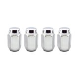 McGard Hex Lug Nut (Cone Seat) 1/2-20 / 13/16 Hex / 1.5in. Length (4-Pack) - Chrome thumbnail 5