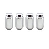 McGard Hex Lug Nut (Cone Seat) 9/16-18 / 7/8 Hex / 1.75in. Length (4-Pack) - Chrome thumbnail 3