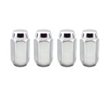 McGard Hex Lug Nut (Cone Seat) 9/16-18 / 7/8 Hex / 1.75in. Length (4-Pack) - Chrome thumbnail 5