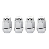 McGard Hex Lug Nut (Cone Seat Bulge Style) M12X1.5 / 3/4 Hex / 1.45in. Length (4-Pack) - Chrome thumbnail 6