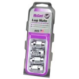 McGard Hex Lug Nut (Cone Seat Bulge Style) M12X1.25 / 3/4 Hex / 1.45in. Length (4-Pack) - Chrome thumbnail 2